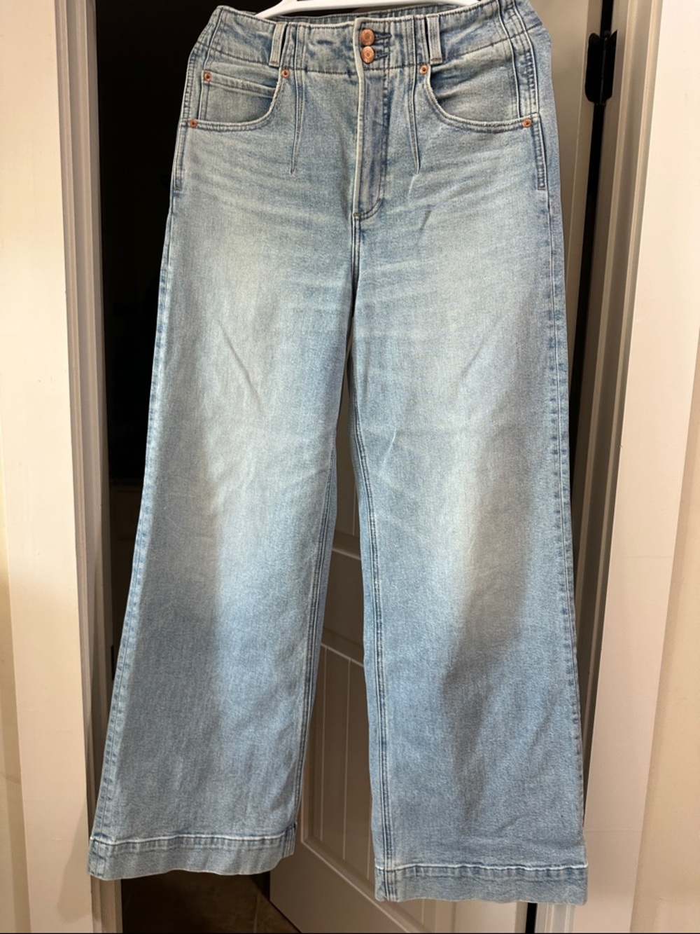 Pistola Lana High Rise Ultra Wide Leg in Terrace- Size 28